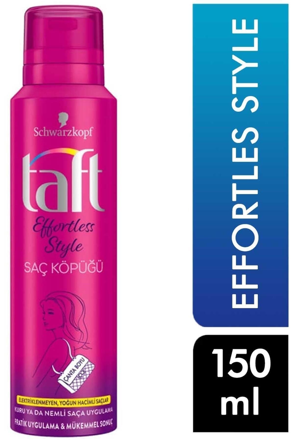 Hair Styling Foam 150 Ml Effortless Style 3838824356037 Hair Cream