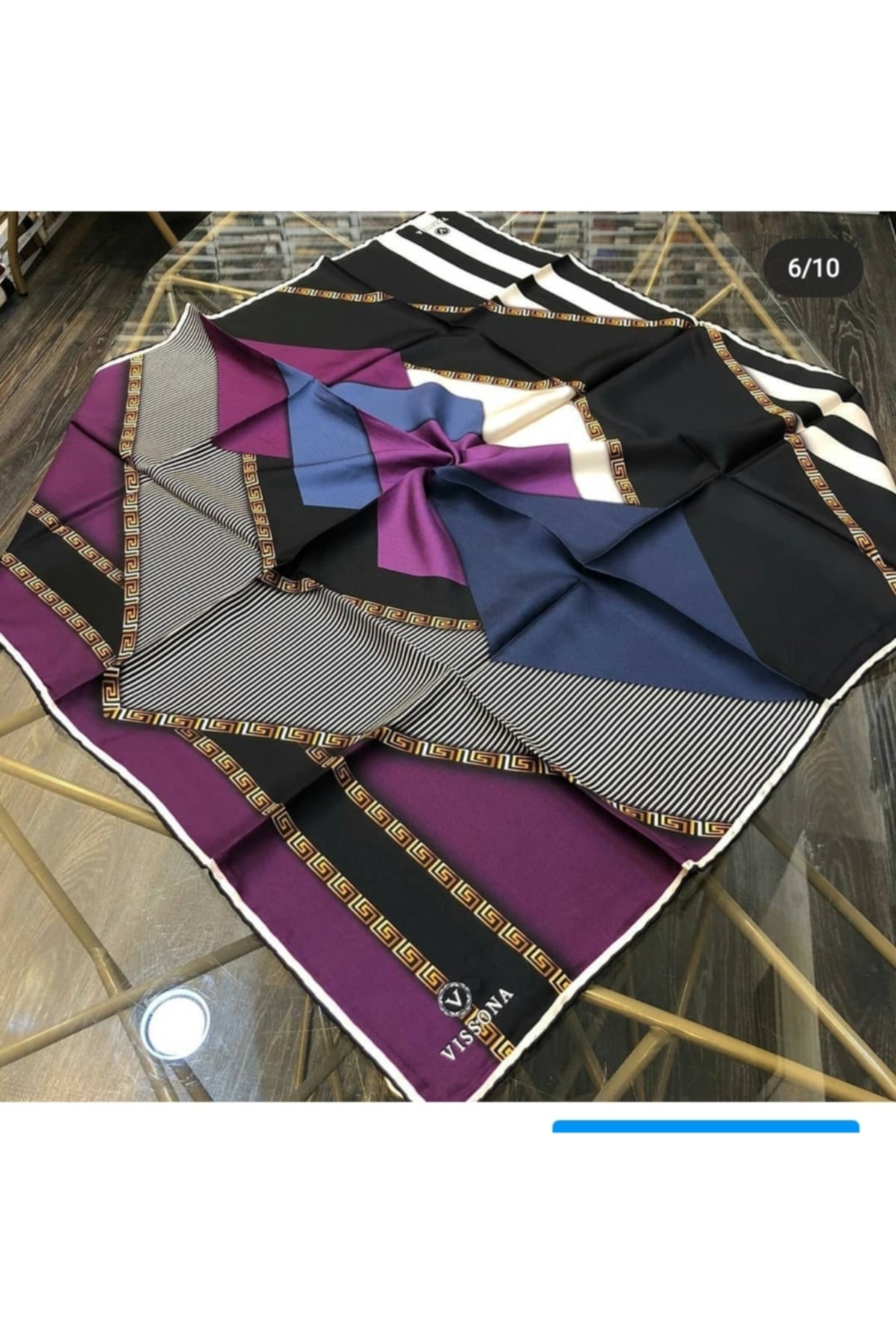 Visson 100/silk Scarf New Season
