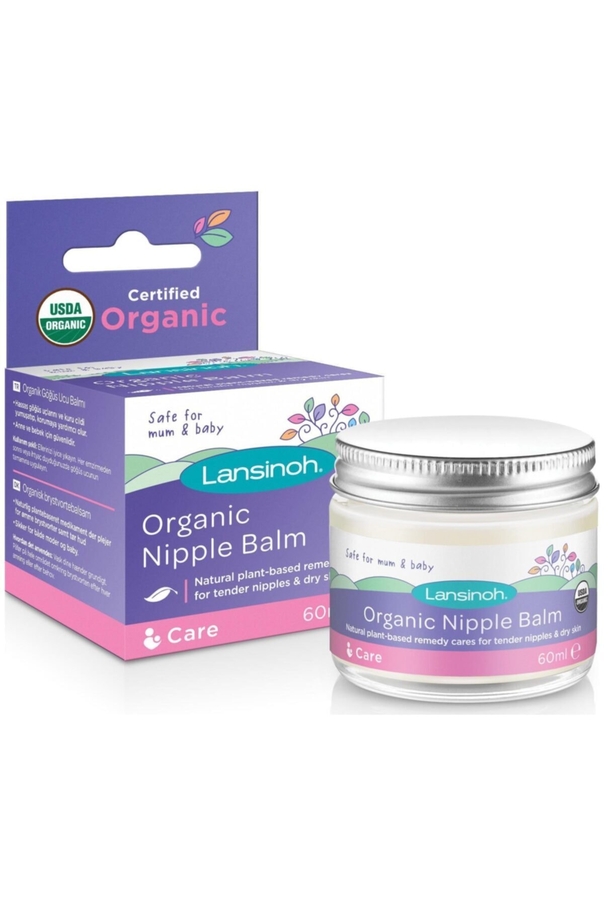 Organic Nipple Balm 60gr