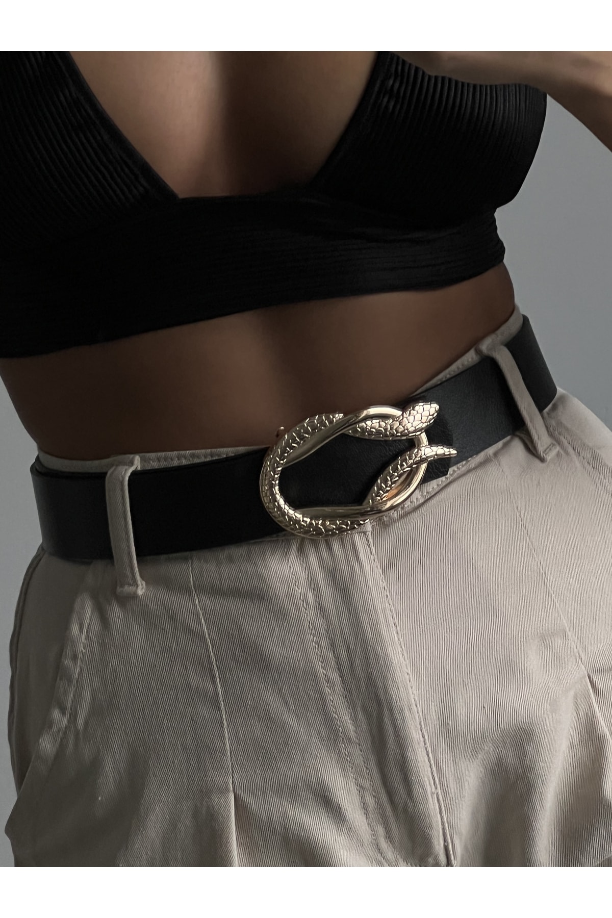 Snake Buckle Belt