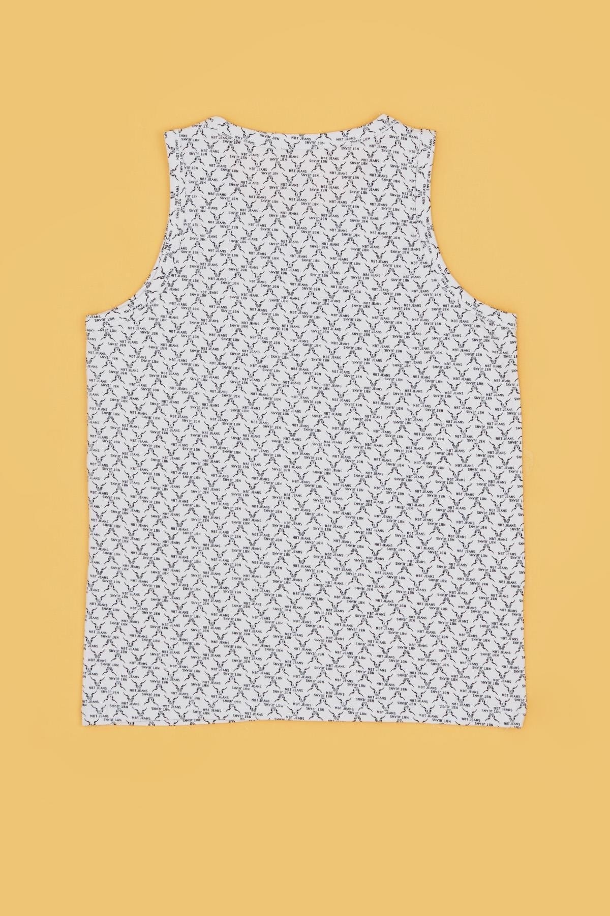 Boy's Patterned Tank Top and Boxer Set