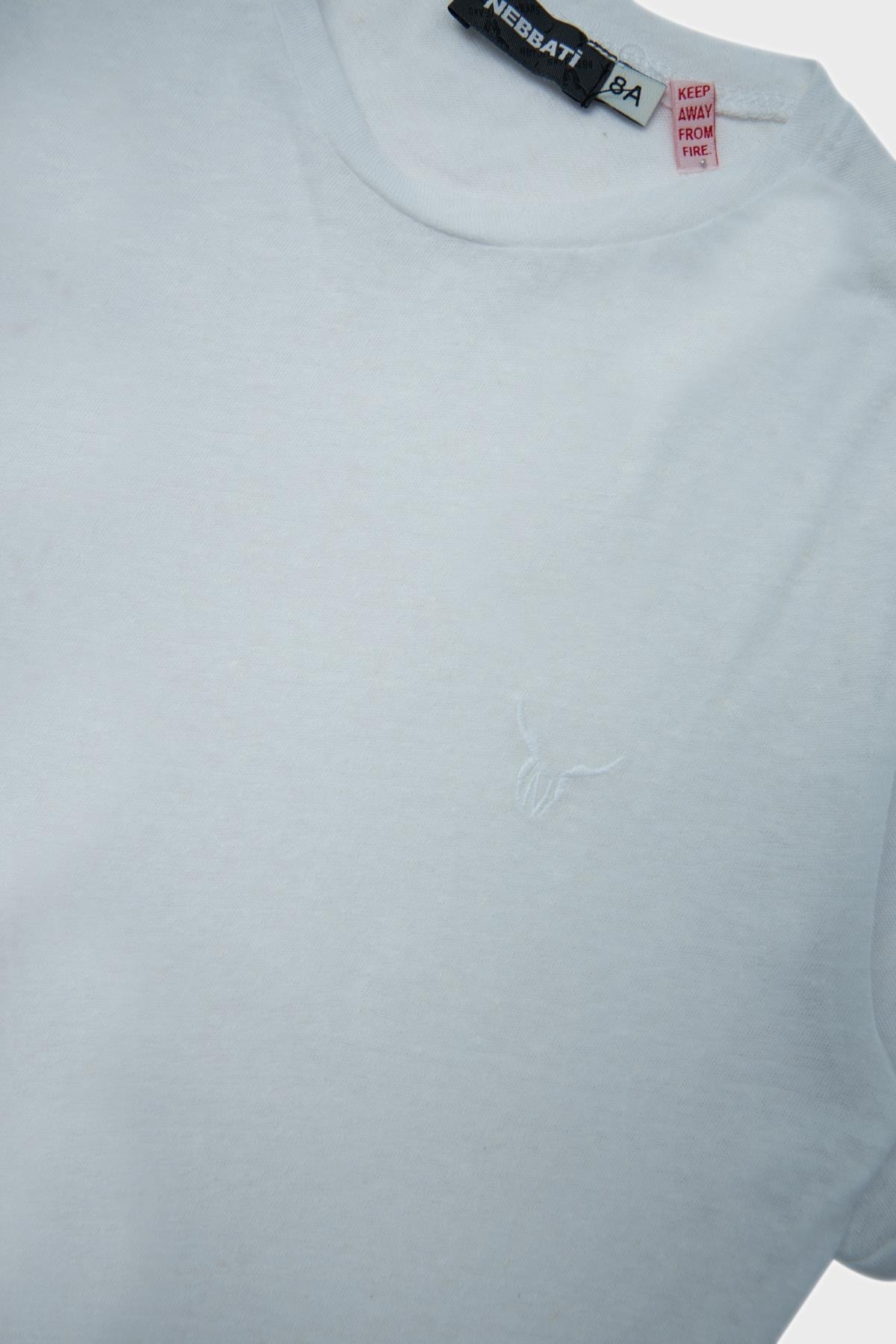 Boy White T-shirt 23ss2nb3571