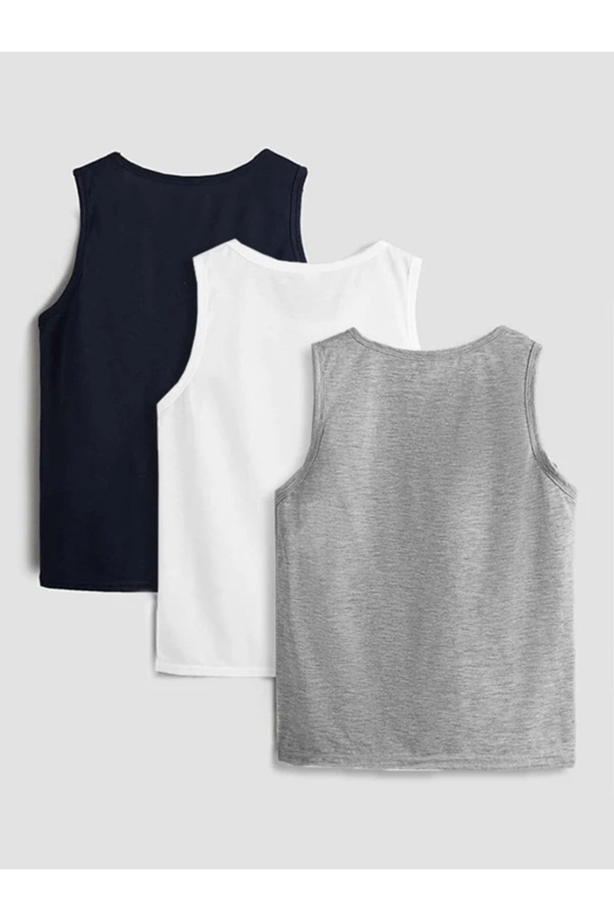 Boy's Cotton 3 Color Tank Top