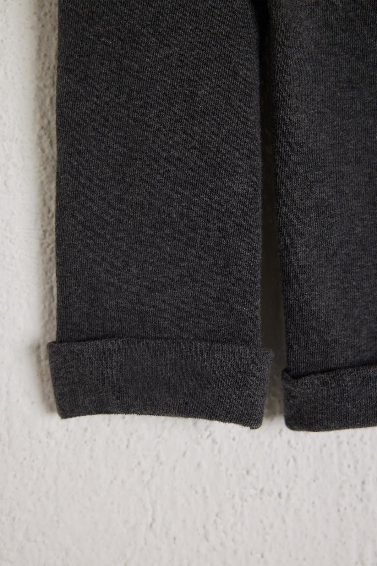 Cotton Kids Leggings Pants ANTHRACITE