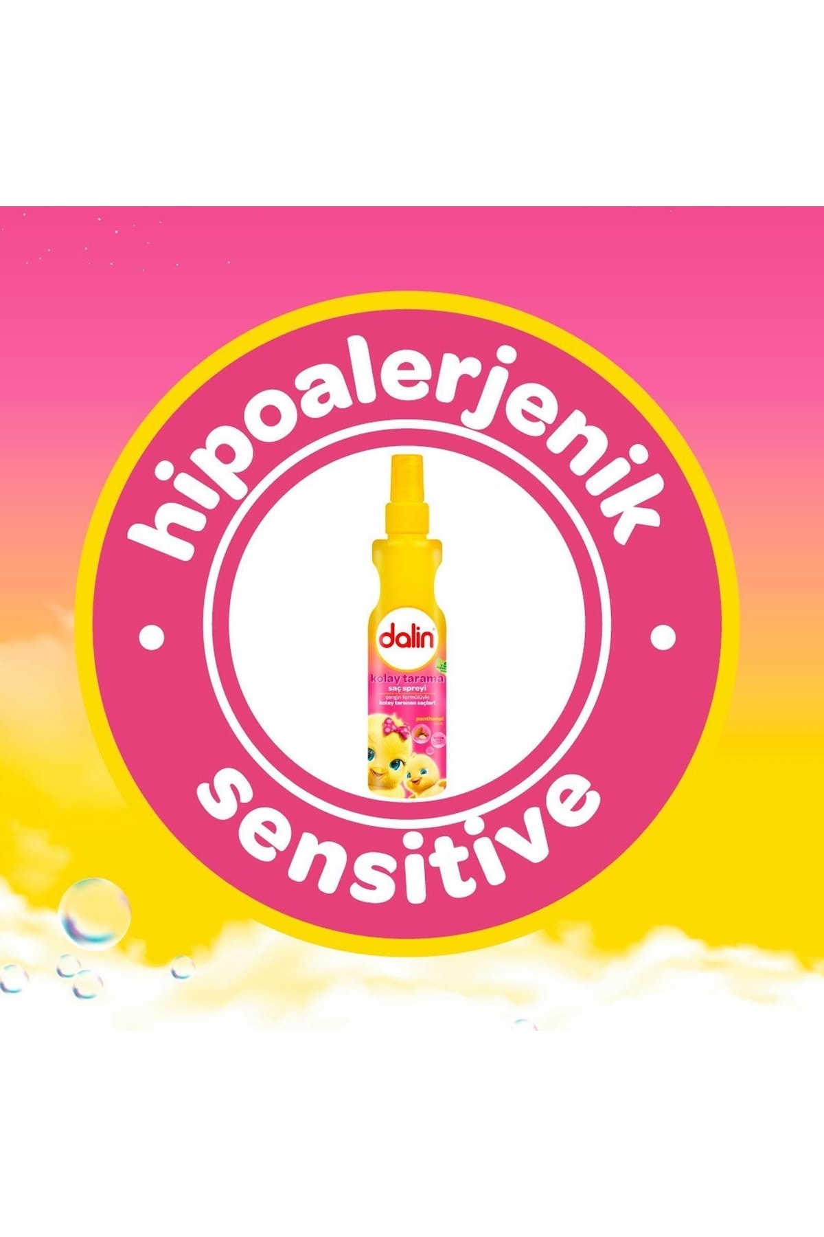 Badem Özlü Kolay Tarama Saç Spreyi 200 Ml 3 Adet