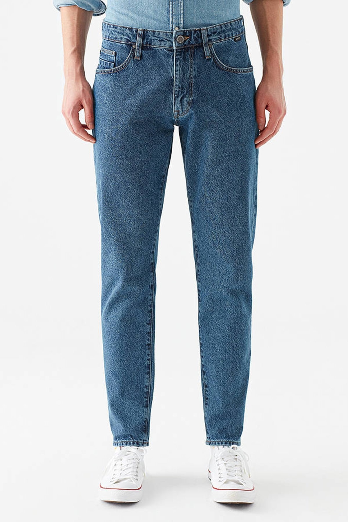 Men's Milan All Blue Dark Jeans Pants 0081034606