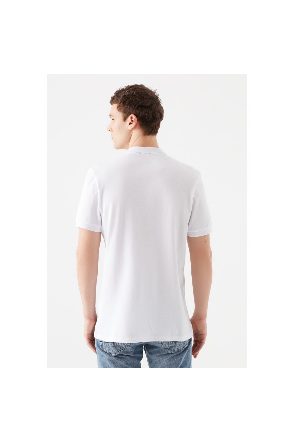 Men's White Polo Shirt 064946-27879