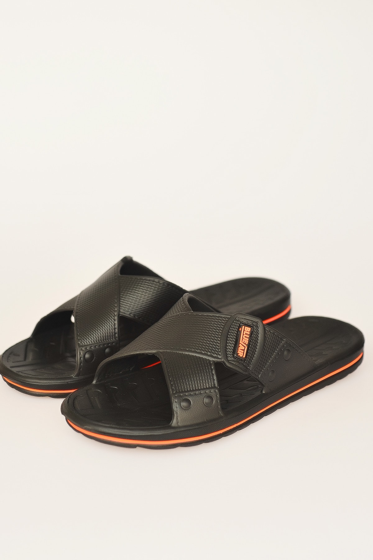 Men's Black Slipper Sandal