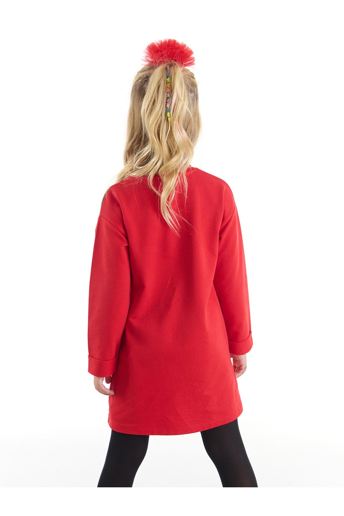 Sparkly Cat Girl Red Dress
