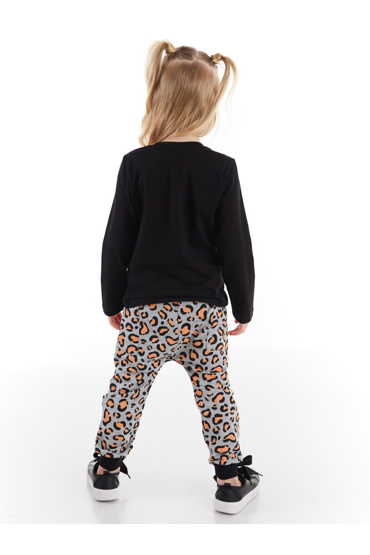 Little Leopard Girl Pants Set
