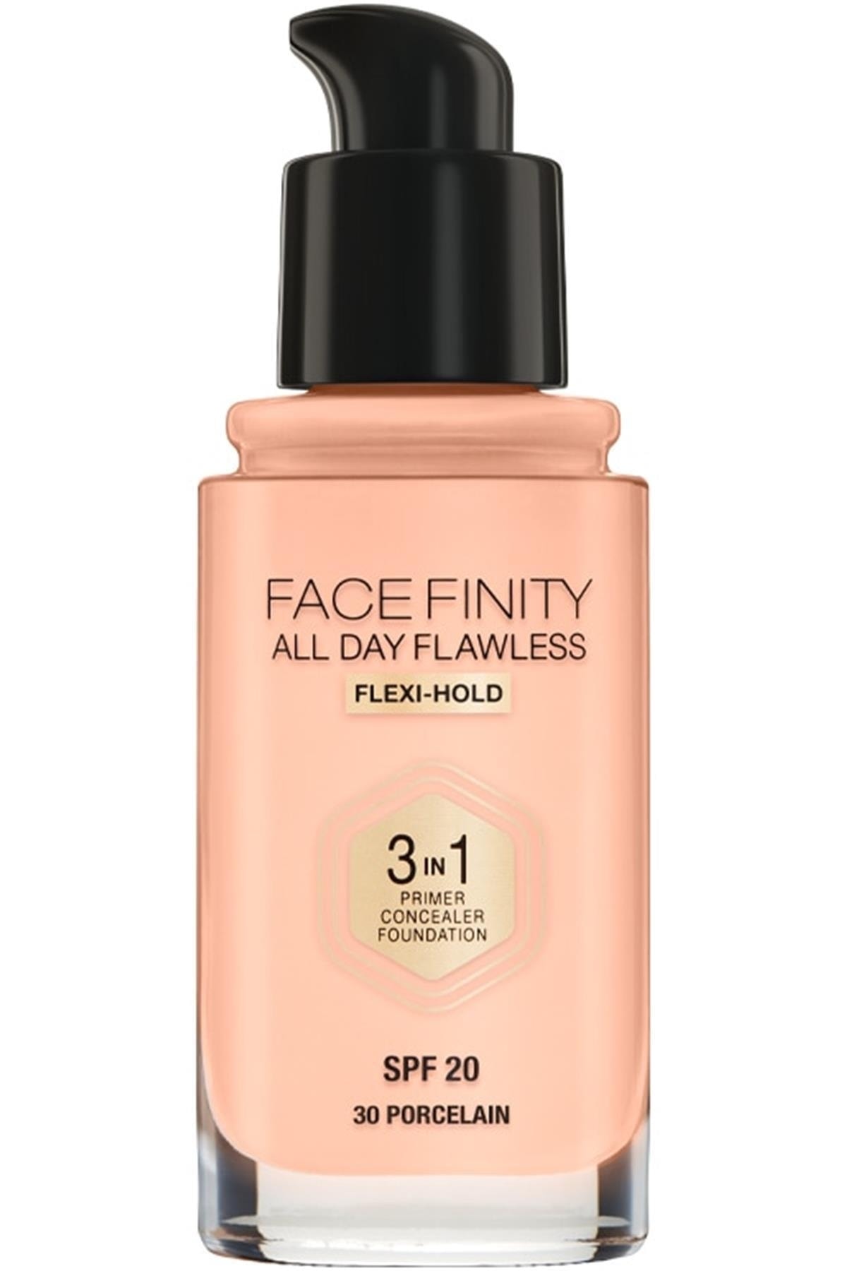 Facefinity 3 in 1 Long Lasting Foundation 30 Porcelain