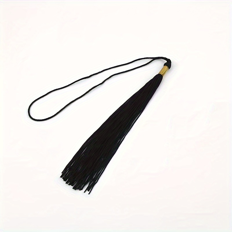 1 шт. бахрома для дипломирования для бакалаврской шапки, удлиненные бахромы и подвесное украшение-черное